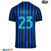 Moški Nogometni dresi Inter Milan Nicolo Barella #23 Domači 2025-26 Kratek Rokav